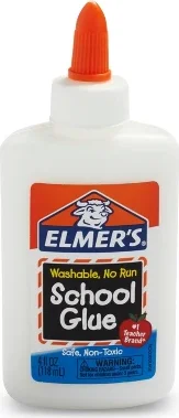 Elmer's 4oz Washable School Glue - White