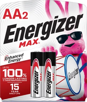 Energizer MAX AA Alkaline Batteries, 2 ct