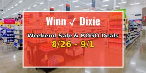 Winn-Dixie Weekend Sale & BOGO Deals: 8/26 - 9/1