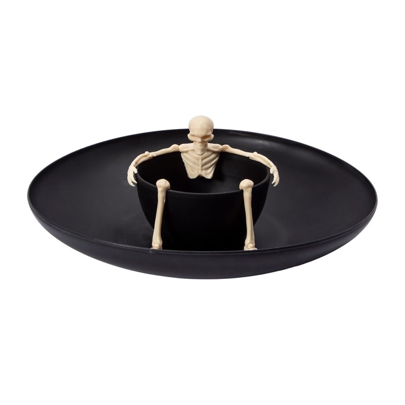Halloween Skeleton Chip & Dip Tray