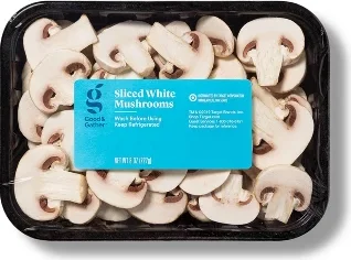 Fresh Sliced White Mushrooms - 8oz - Good & Gather™