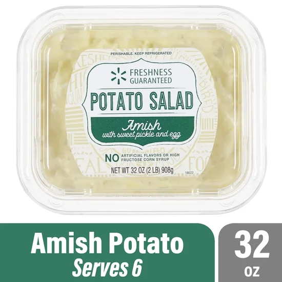 Freshness Guaranteed Amish Ready-to-Serve Potato Salad Family Tub, 32 oz, 1 Count (Refrigerated)