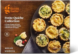 Frozen Petite Quiche Collection - 6.25oz/12ct - Good & Gather™