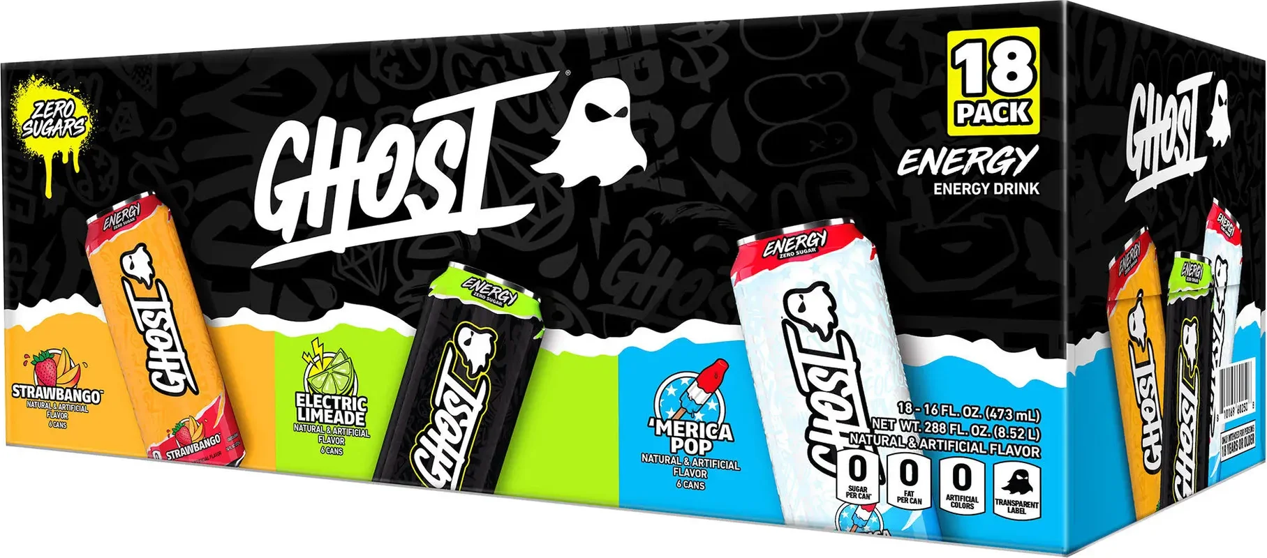 Ghost Energy Drink Variety Pack