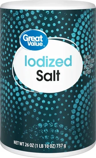 Great Value Iodized Salt, 26 oz