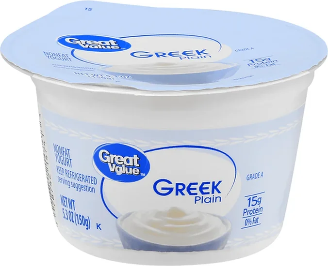 Great Value Plain Nonfat Greek Yogurt