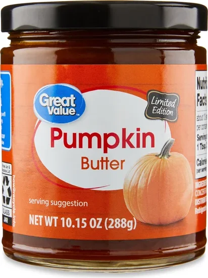 Great Value Pumpkin Butter, 10.15 oz