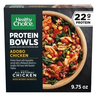 Healthy Choice Frozen Protein Bowls Adobo Chicken – 9oz
