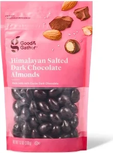 Himalayan Salted Dark Chocolate Almonds - 13oz - Good & Gather™