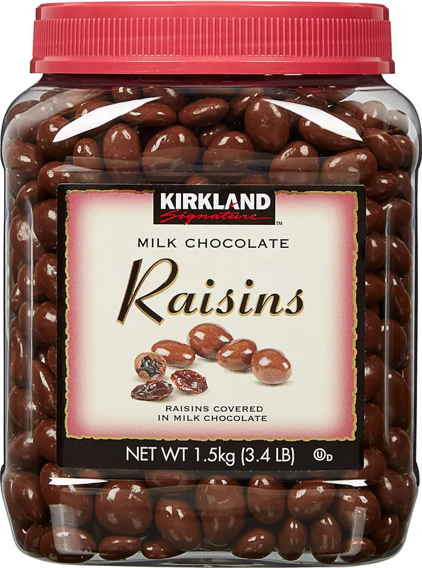 Kirkland Signature Chocolate Covered Raisins