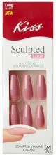 Kiss Sculpted Color Nails, Maze, 24 ct