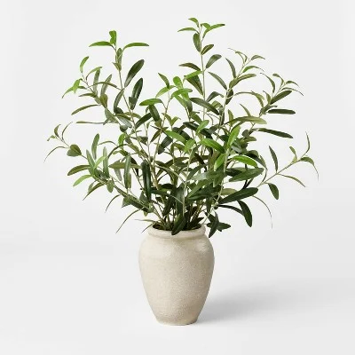 Large Olive Leaf Arrangement - Threshold™ designed with Studio McGee