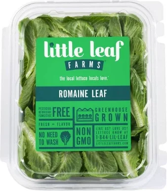 Little Leaf Farms Fresh Romaine Leaf Lettuce