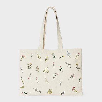 Magazine Tote Handbag - Universal Thread™ Green/Pink/Yellow