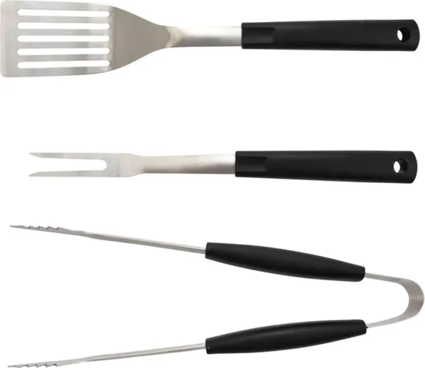 Mainstays 3-Piece Stainless Steel Barbecue Grill Tool Set