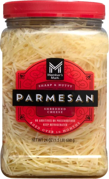 Member's Mark Shredded Parmesan Cheese