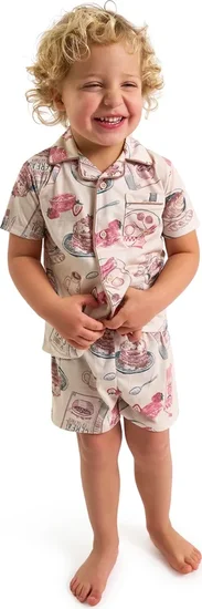 Modern Moments by Gerber Toddler Boy Coat Set Pajama, 2-Piece, Sizes 2T - 5T