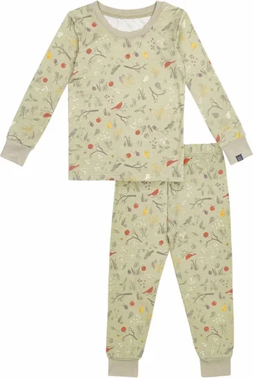 Modern Moments by Gerber Toddler Neutral Super Soft Pajama Set, 2-Piece, Sizes 12 Months-5T
