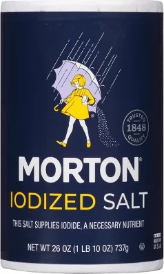 Morton Iodized Salt - 26oz