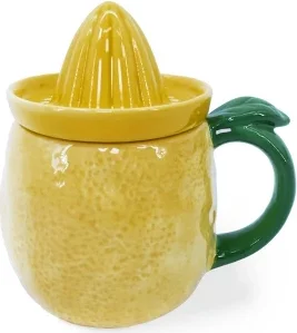 Novelty Ceramic Juicer and Mug Lemon - Bullseye's Playground™