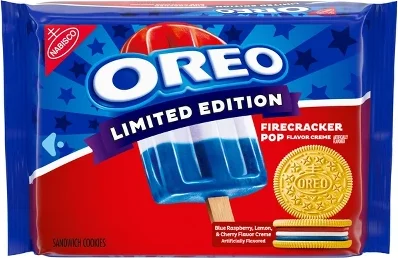 Oreo Limited Edition Firecracker Pop Sandwich Cookies - 11.46oz