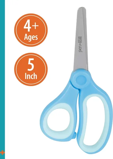 Pen+Gear 5-Inch Blunt-Tip Kids Scissors