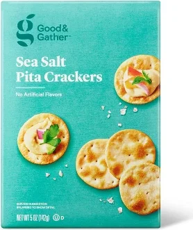 Sea Salt Pita Crackers - 5oz - Good & Gather™