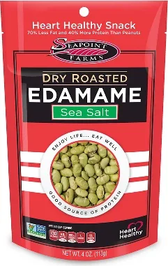 Seapoint Farms Dry Roasted Edamame Sea Salt - 4oz