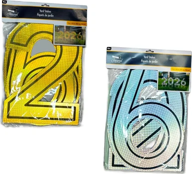 Seasonal Collection 2026 Graduation Yard Stake, Assorted Colors
