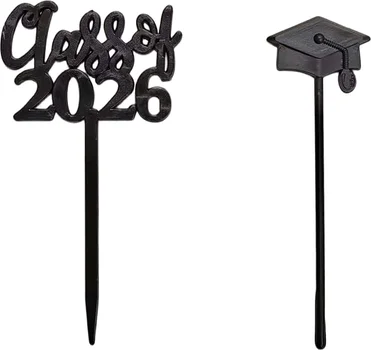Seasonal Collection Graduation Plastic Picks, 24-pc Pack.