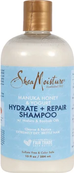 Shea Moisture Hydrate + Repair Manuka Honey and Yogurt Shampoo, 13 fl oz