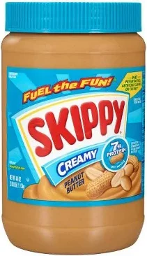 Skippy Creamy Peanut Butter - 40oz