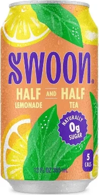Swoon Sugar Free Half and Half Black Tea and Lemonade - 12 fl oz