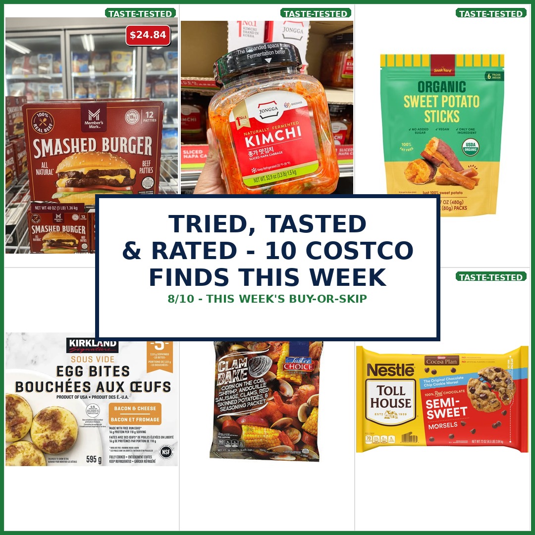 Tried, Tasted & Rated 10 Costco finds this week 8/10 hero