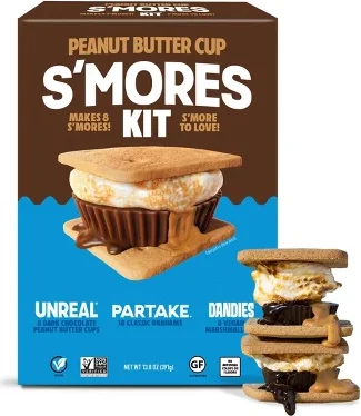 UNREAL Peanut Butter Cup Chocolate S'mores Kit - 13.79oz