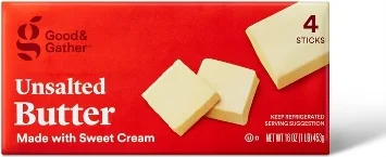 Unsalted Stick Butter - 16oz/4ct - Good & Gather™