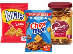 Chex Mix™, Bugles™, Gardetto's™