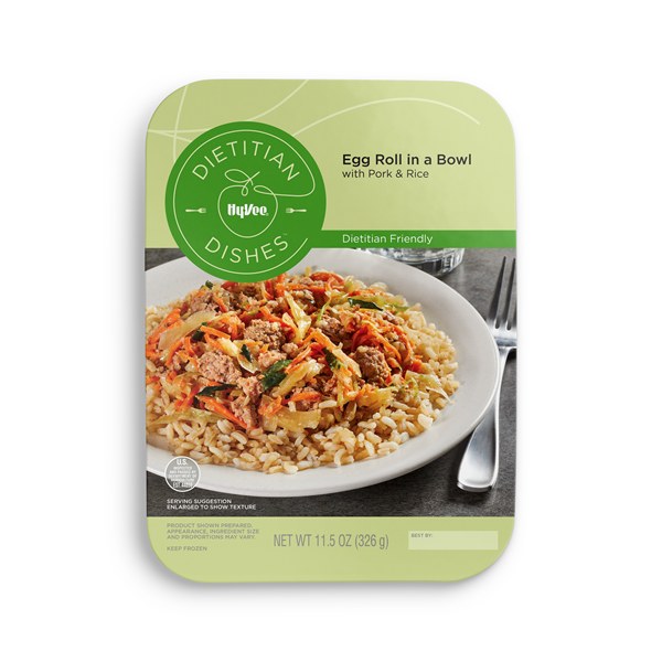 1. Dietitian Dishes Egg Roll in a Bowl