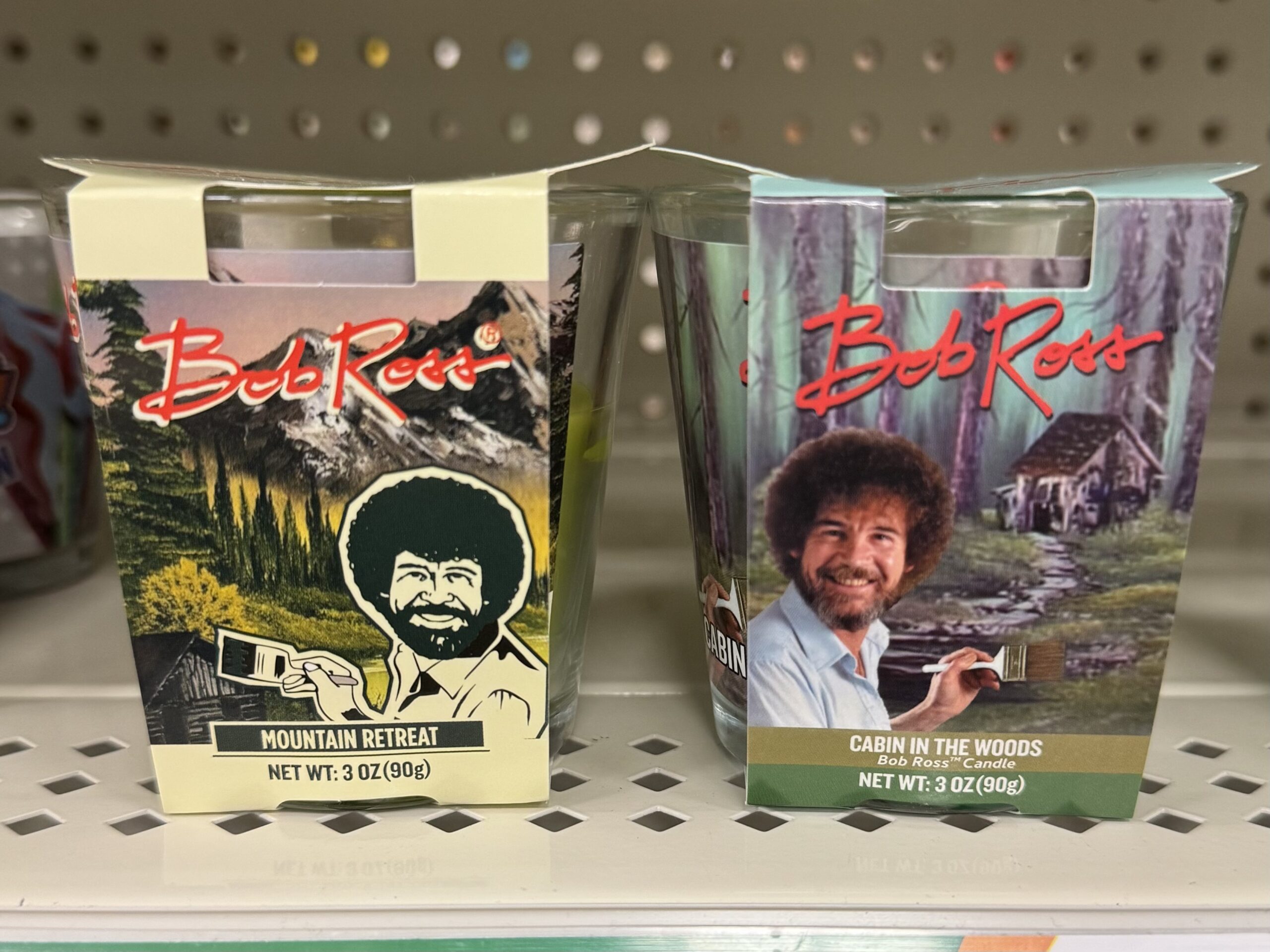 Bob Ross Candle - in store