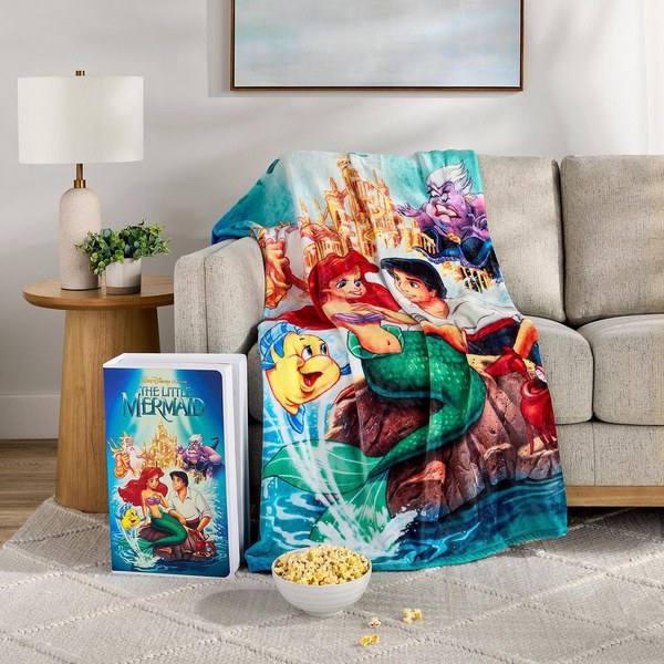 2. Disney’s VHS Throw Blankets Are Selling Hundreds in a Day
