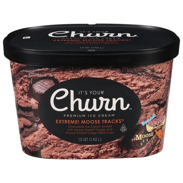 3. It's Your Churn Moose Tracks Ice Cream