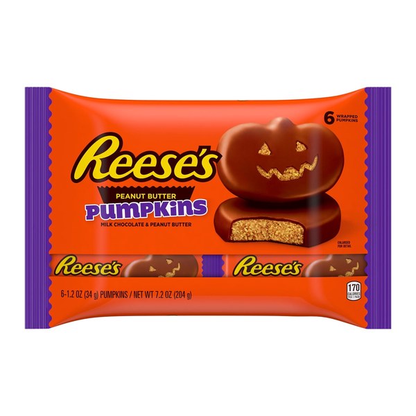 3. Reese’s Peanut Butter Pumpkins
