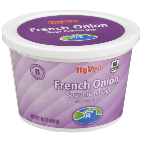 4. Hy-Vee French Onion Sour Cream Dip