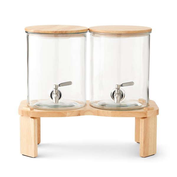 4. Member’s Mark Double Glass Drink Dispenser