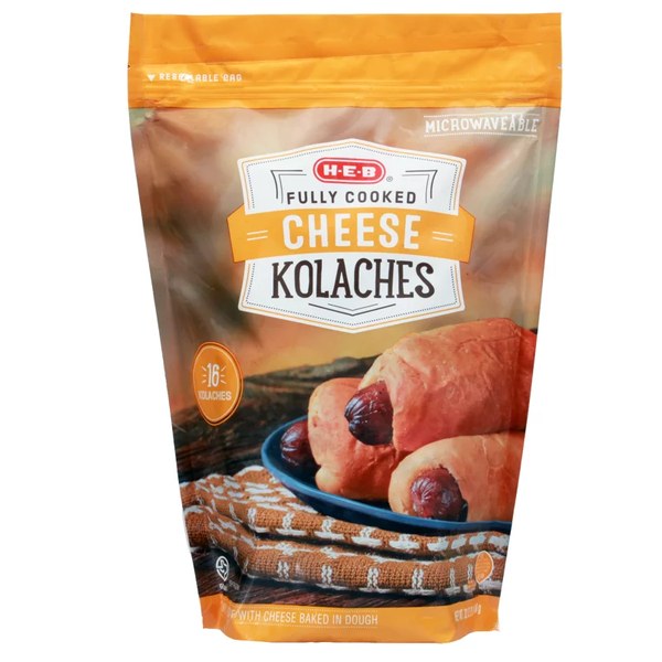 7. H-E-B Frozen Sausage and Cheese Kolaches