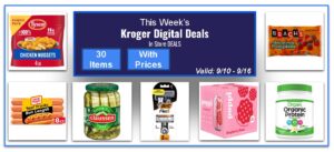 Kroger Weekly Digital Deals For You (In Store DEALS)