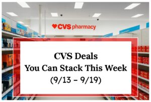 CVS Deals You Can Stack This Week
