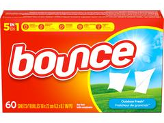 Bounce Fabric Sheets