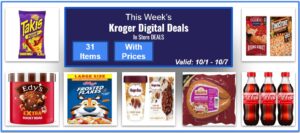 Kroger Weekly Digital Deals For You (In Store DEALS)
