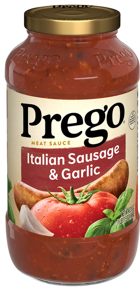 Prego Italian Sausage & Garlic Meat Pasta Sauce